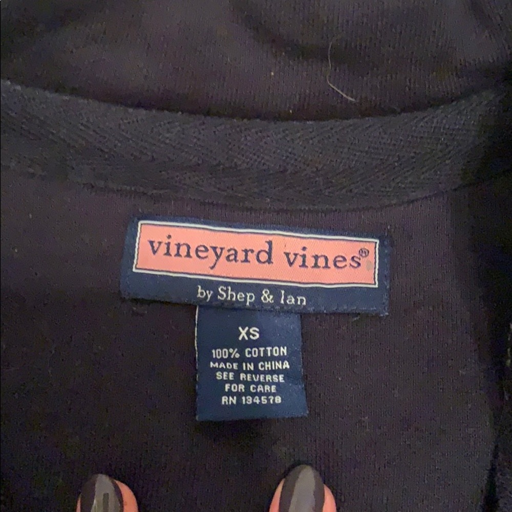 Vineyard Vines women’s  3/4 zip - Picture 3 of 5